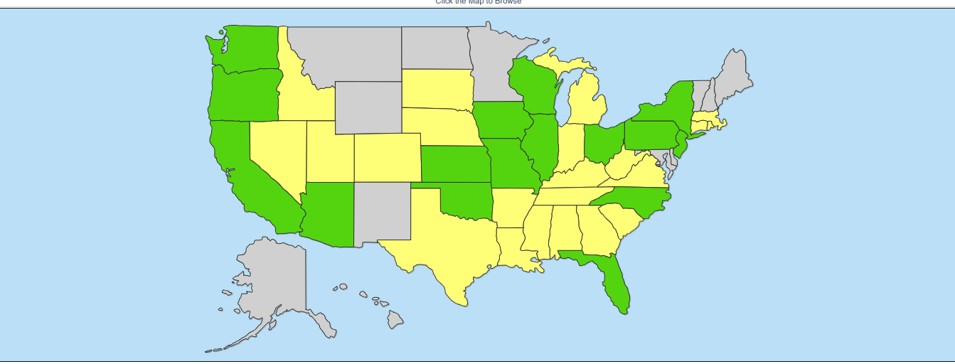 Virginia state P25 trunked radio system map